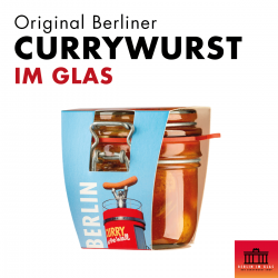 10x Berliner Currywurst im Glas